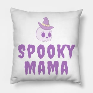 Spooky mama Halloween tshirt Pillow