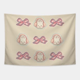 Bunny Bow Princess Tapestry