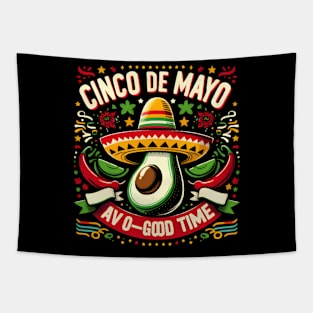 cinco de mayo - avogood time Tapestry