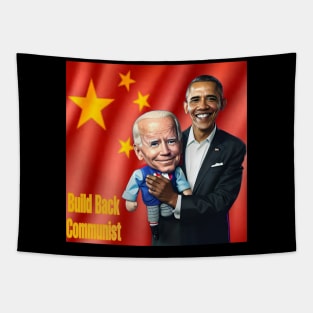 Build back communist Tapestry