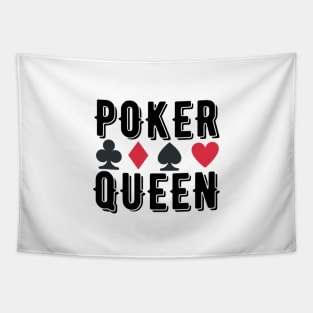 Poker Queen Tapestry