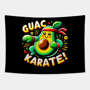 Guac Karate ! Avocado Lover funny Gift Tapestry