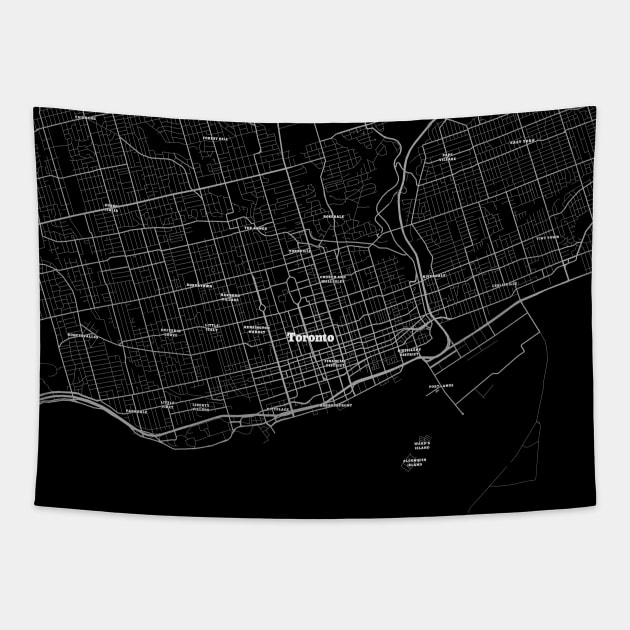 4K Toronto Canada Map  HD Toronto Canada Map  Black And White Map Of Toronto Canada - Toronto 