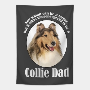 Collie Dad Tapestry