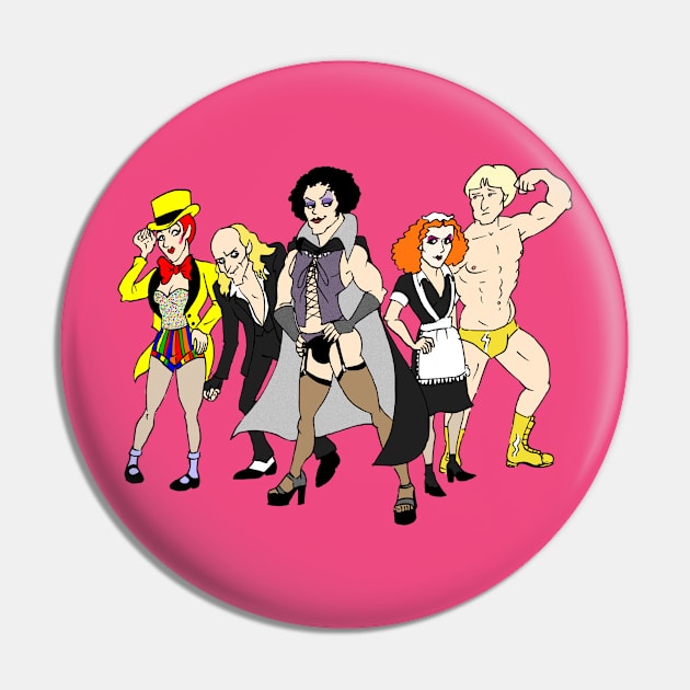 The Transylvanians (Rocky Horror Picture Show) Pin by FieryWolf