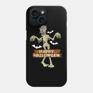 Mummy Scary and Spooky Happy Halloween Funny Graphic Phone Case