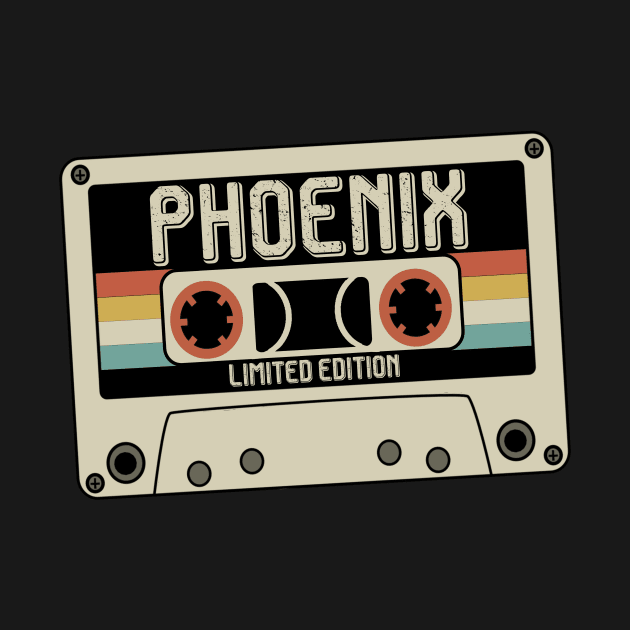 Phoenix - Limited Edition - Vintage Style by Debbie Art