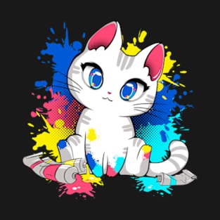 Painter Kitty T-Shirt