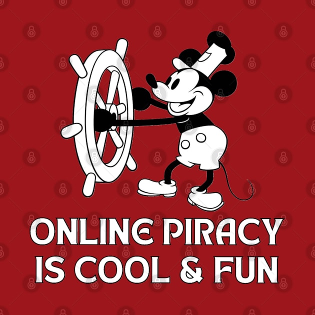 Online Piracy Mickey by Schuylkill Punch