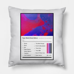 Paper Mâché Dream Balloon Tracklist Pillow