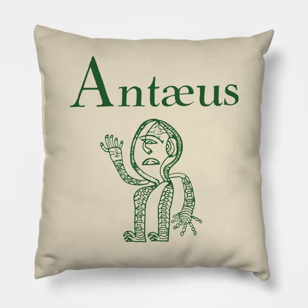 Antaeus Pillow by MindsparkCreative