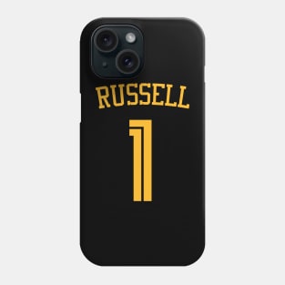 DeAngelo Russell Jersey Poster Phone Case