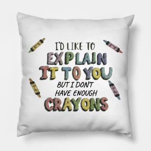 Explain It Pillow