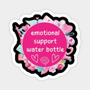 Emotional Support Water Bottle Please Do Not Pet Magnet