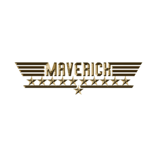 Top Gun Maverick Text T-Shirt