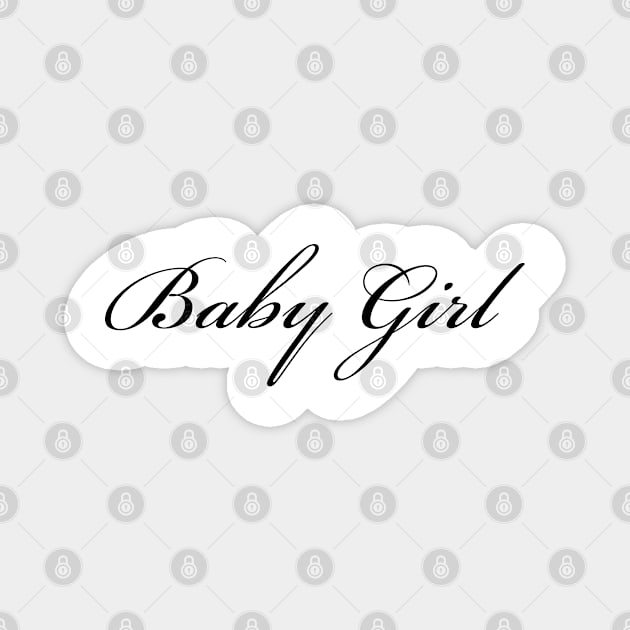 Baby Girl Magnet by TheArtism