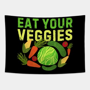 Eat Your Veggies Tapestry