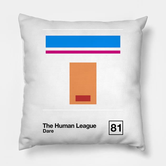 Dare  / Minimalist Style Graphic Poster Design Pillow by saudade