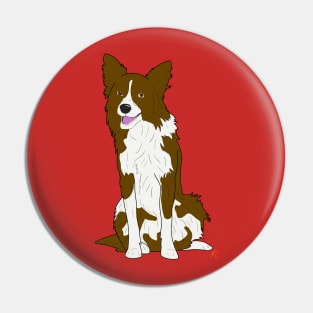 Border collie Pin