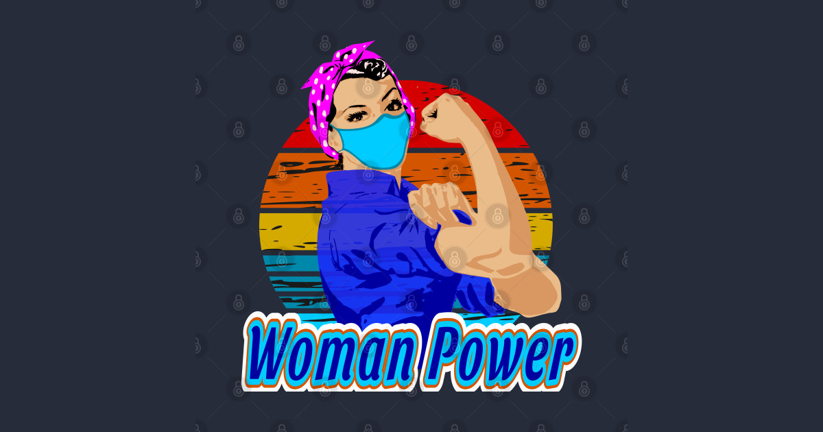 Woman Power Woman Power Cartel E Impresión Artística Teepublic Mx