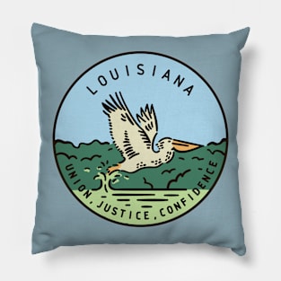 Louisiana love Pillow