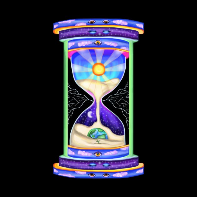 Infinite Hourglass of Eternal Life by Art by Deborah Camp