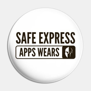 Secure Coding Safe Express Apps Wears Helmet Pin