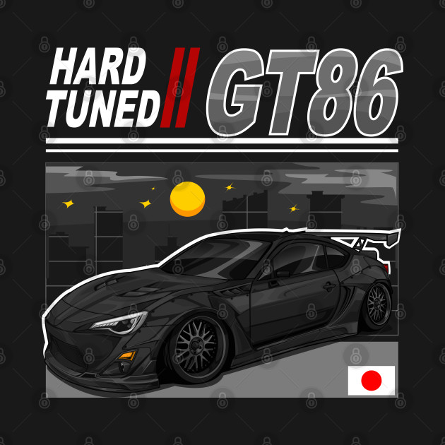 JDM TOYOTA GT 86 (BLACK) by HFP_ARTWORK