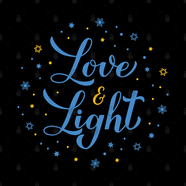 Hanukkah-Love & Light by shemazingdesigns