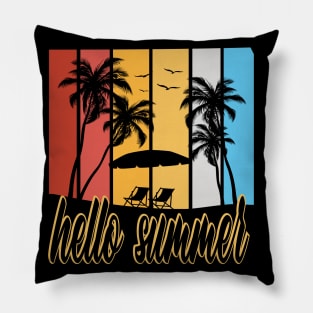 Hello Summer Shirt Pillow