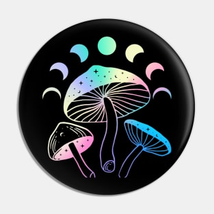 Pastel Mushroom Pin