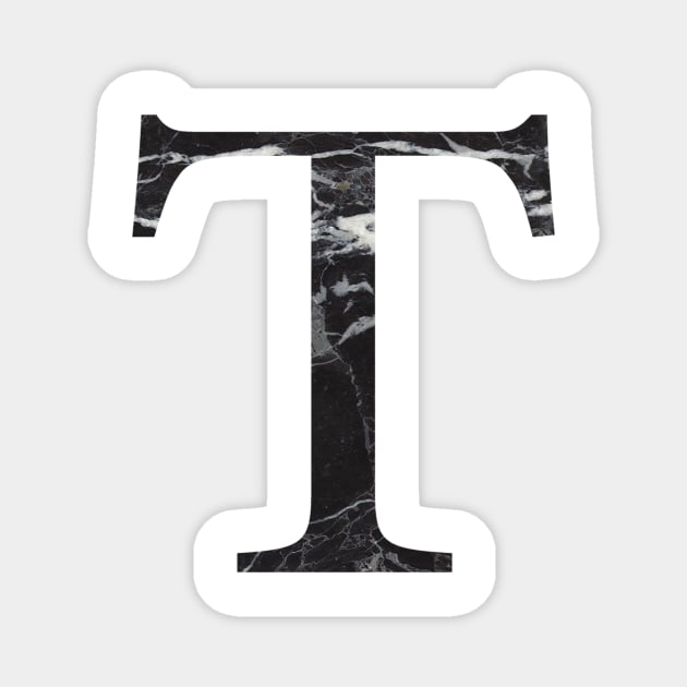 Marble T Magnet by lolosenese