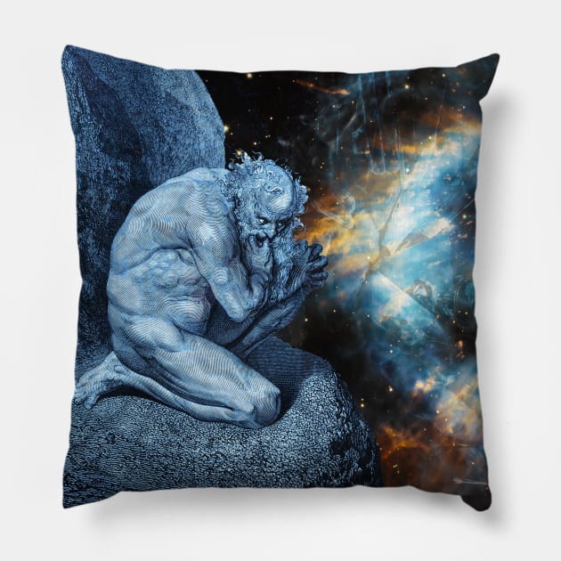 Pluto - Canto VII Pillow by RAdesigns