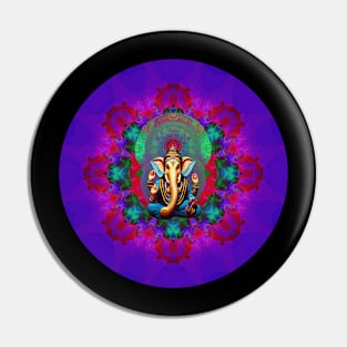 Mandala Magic - Ganesha's Delight Pin