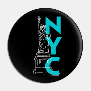 Statue of liberty Newyork NYC Pin