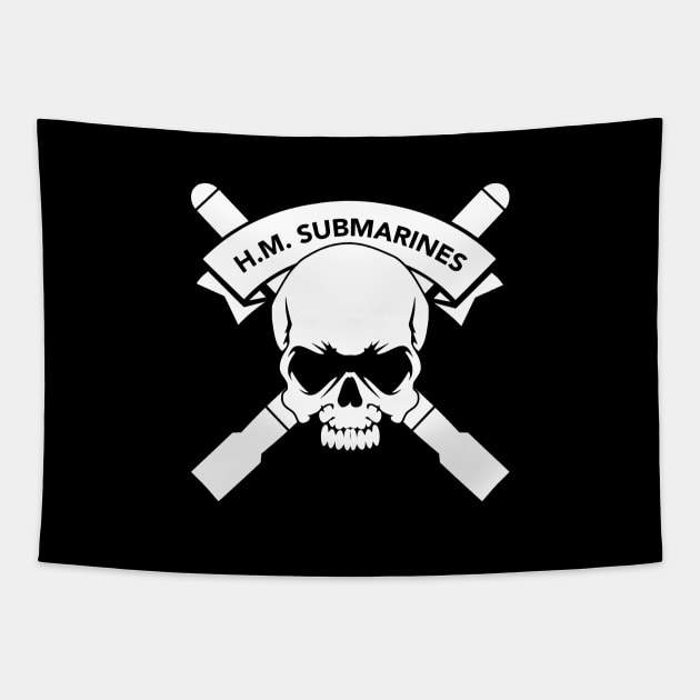 H.M. Submarines Tapestry by TCP