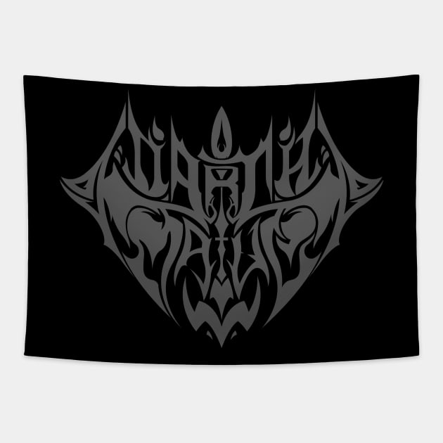 Maul (gray) Tapestry by BlackMetalStar