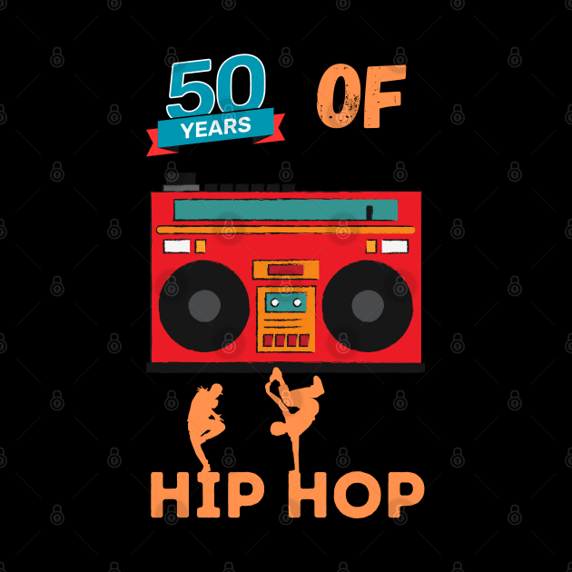 Hip Hop 50 years by Syntax Wear