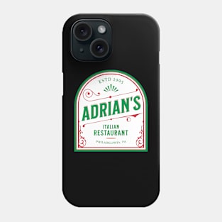 Adrian's Italian Restaurant Phone Case