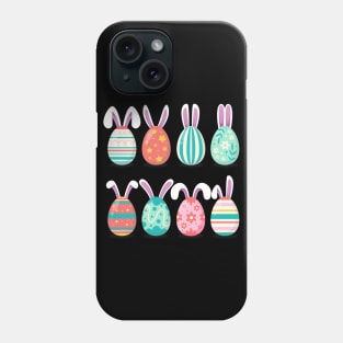 Cute Eggs Easter Day Family Matching Pajama Egg Hunting Phone Case