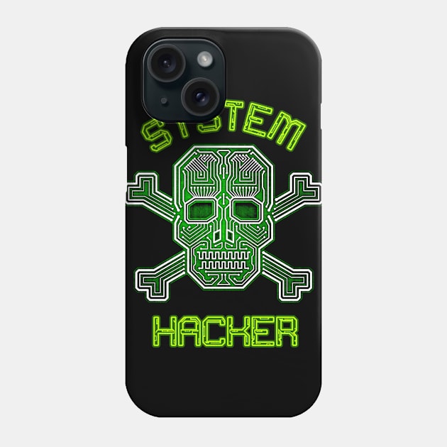 System Hacker Phone Case by Hacktees