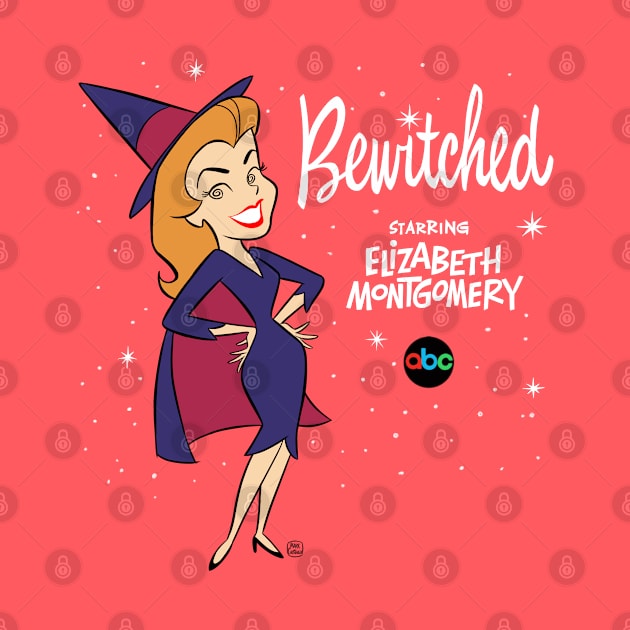 BEWITCHED CARTOON by markscartoonart62