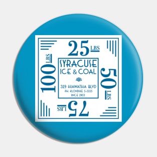 Syracuse Ice & Coal Pin