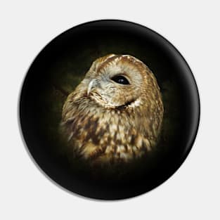 Tawny owl Pin