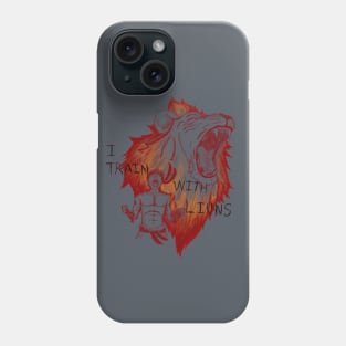 Train With Lions Phone Case