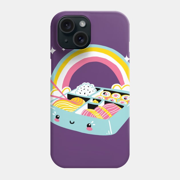 Kawaii Bento Box Phone Case by daywears