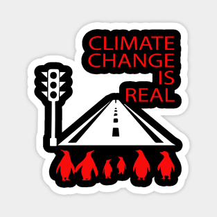 climate change is real, environmental, save our planet Magnet