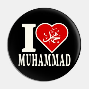 I Love Muhammad Pin