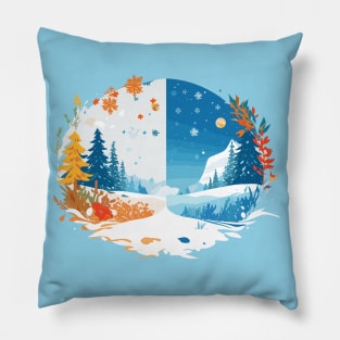 fall_winter Pillow