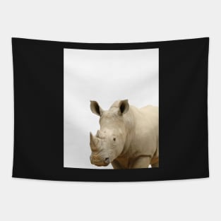 Rhinoceros print, African Safari, Nursery decor, Animal, Kids room, Modern Wall Tapestry